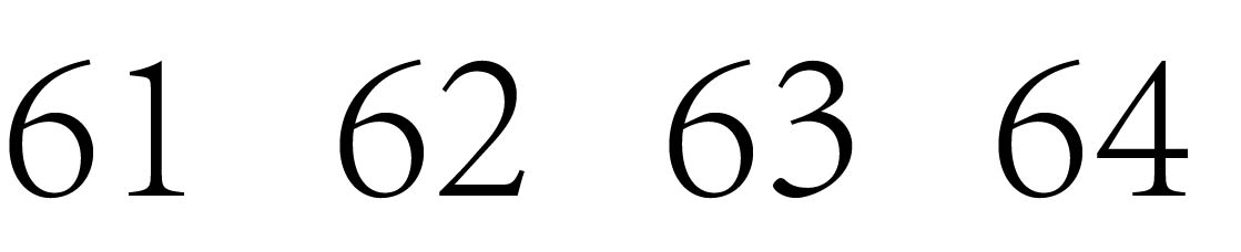 Numbers